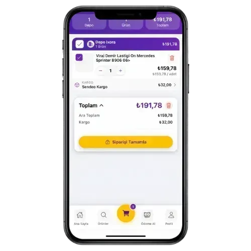 Bicops sepet yönetimi