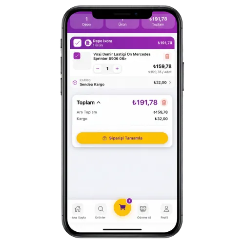 Bicops sepet yönetimi